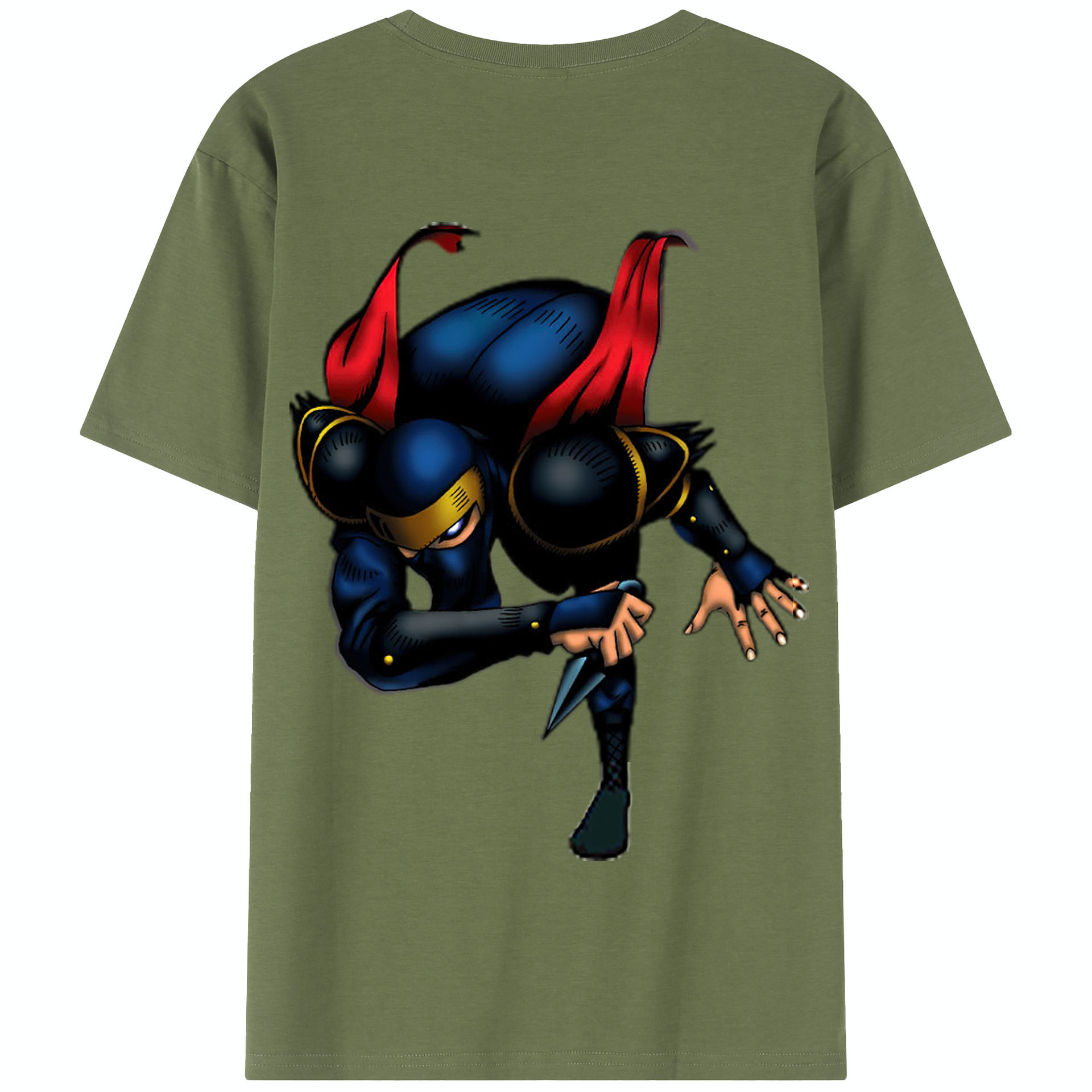 （画像用） 遊☆戯☆王 Yu-Gi-Oh! 綿100％半袖Tシャツ（背面プリント）